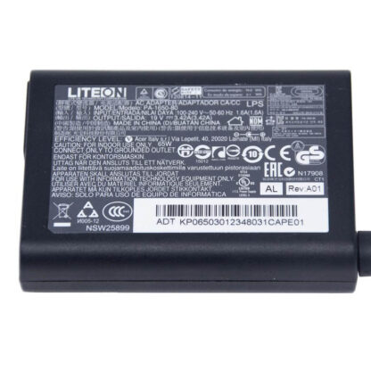 19V 3.42A 65W 3.0mm 1.1mm Adapter Charger for Acer - Image 5